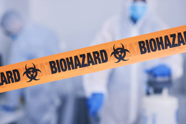 Professional Drug Lab Cleanup technician working in Dale, WI